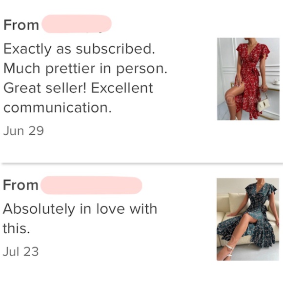 Boho Red Floral V neck Ruffle Hem Midi Dress Wrap Style Short Butterfly Sleeve - Picture 13 of 14